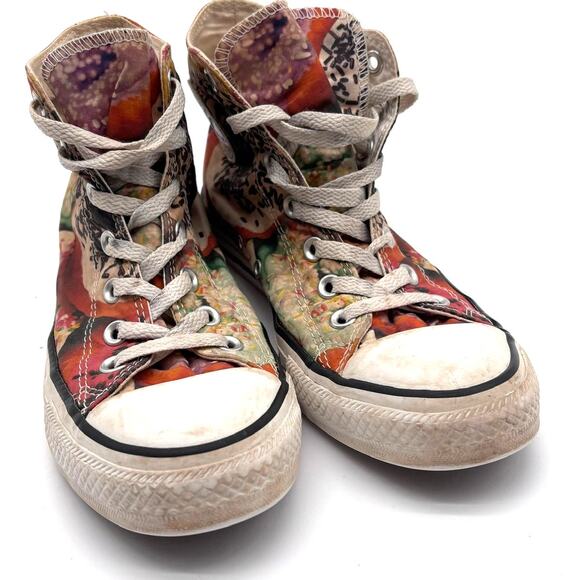 Converse Chuck Taylor Granny's Donuts Print Mens 6 Womens 8 High Top Sneakers - Picture 10 of 14